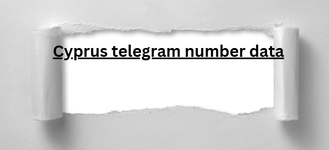 Cyprus telegram number data